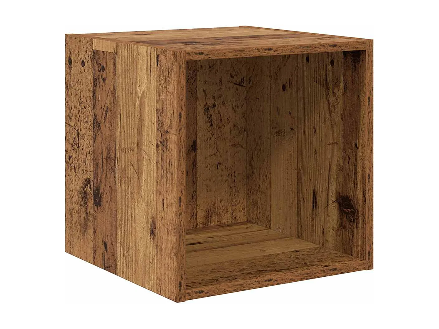 Wohnwand Antikholz 37 x 37 x 37 cm Holzwerkstoff