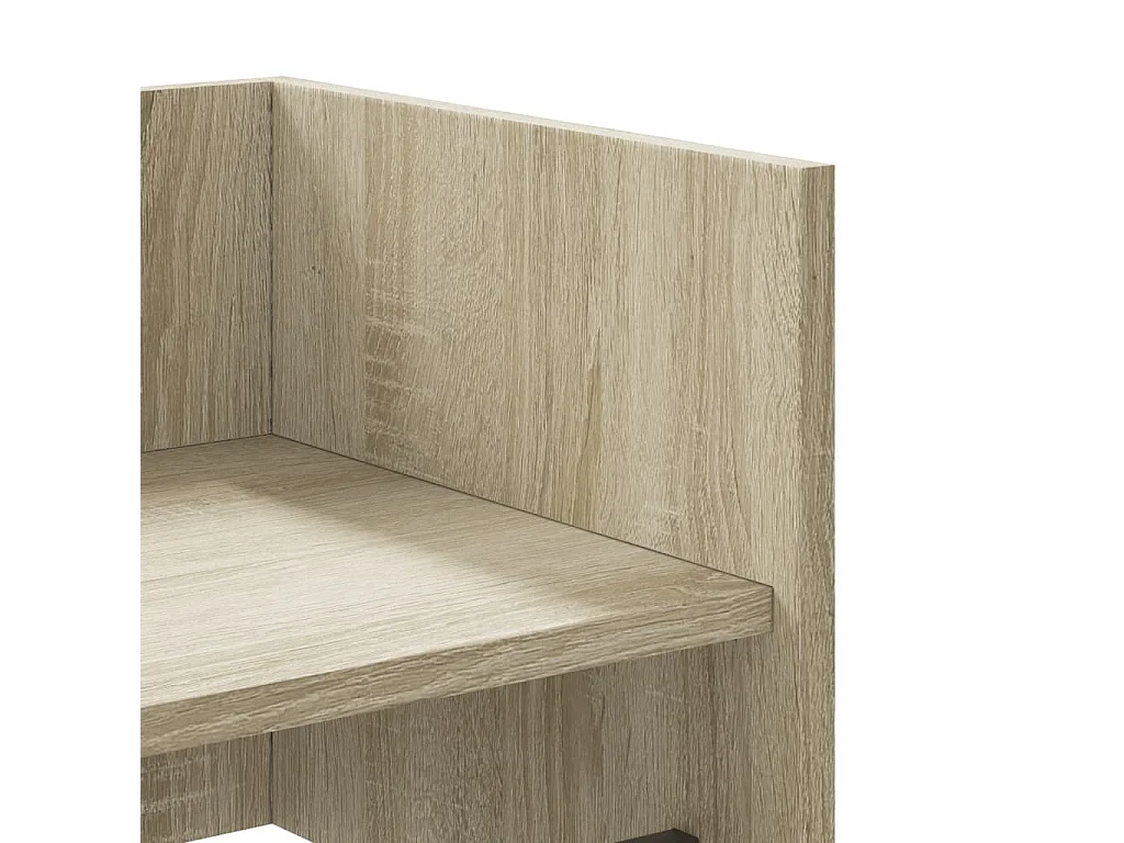 Mensola da parete in rovere Sonoma 70,5x35x30,5 cm in legno ingegnerizzato