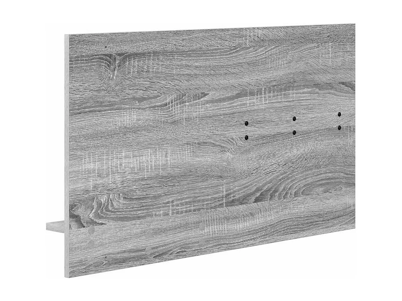 Appendiabiti da parete Sonoma con ripiano, grigio, 90 x 10 x 50 cm