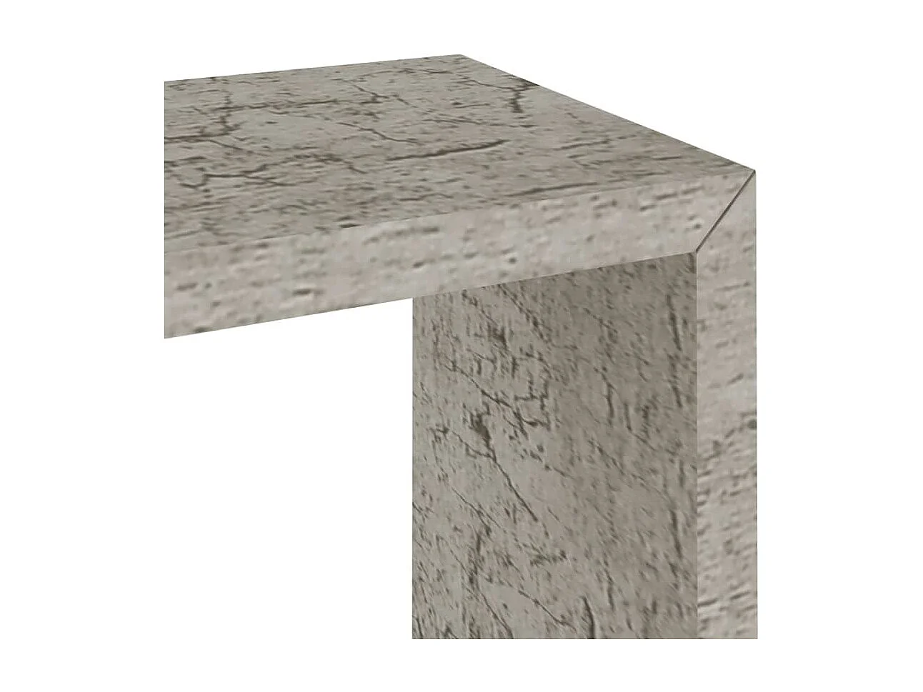 Estantes de pared cúbicos de 3 piezas, gris hormigón