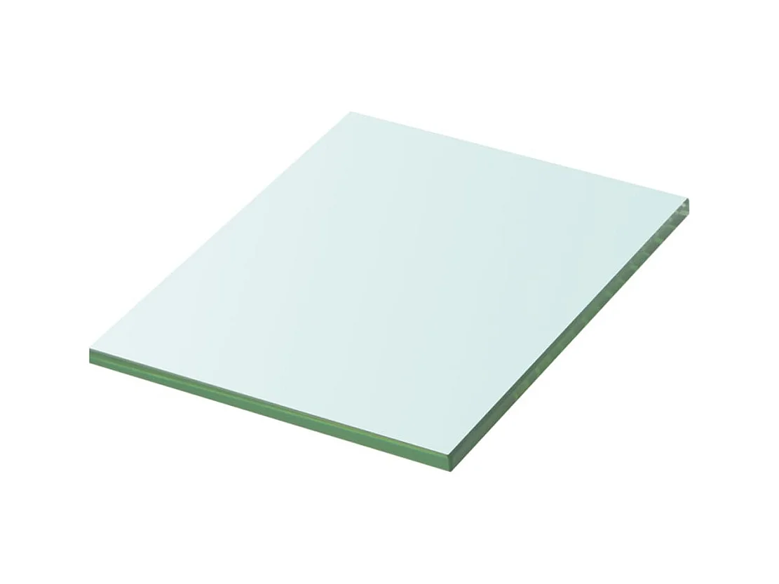 Panneau d’étagère Verre transparent 20 x 15 cm