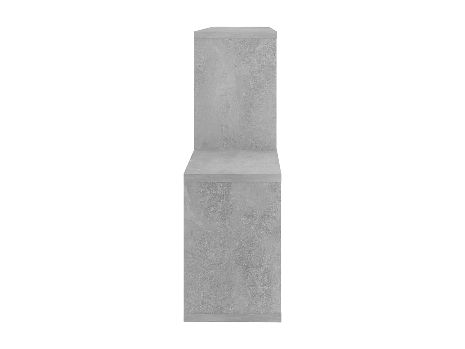 Étagère murale Gris béton 100x18x53 cm Bois d’ingénierie