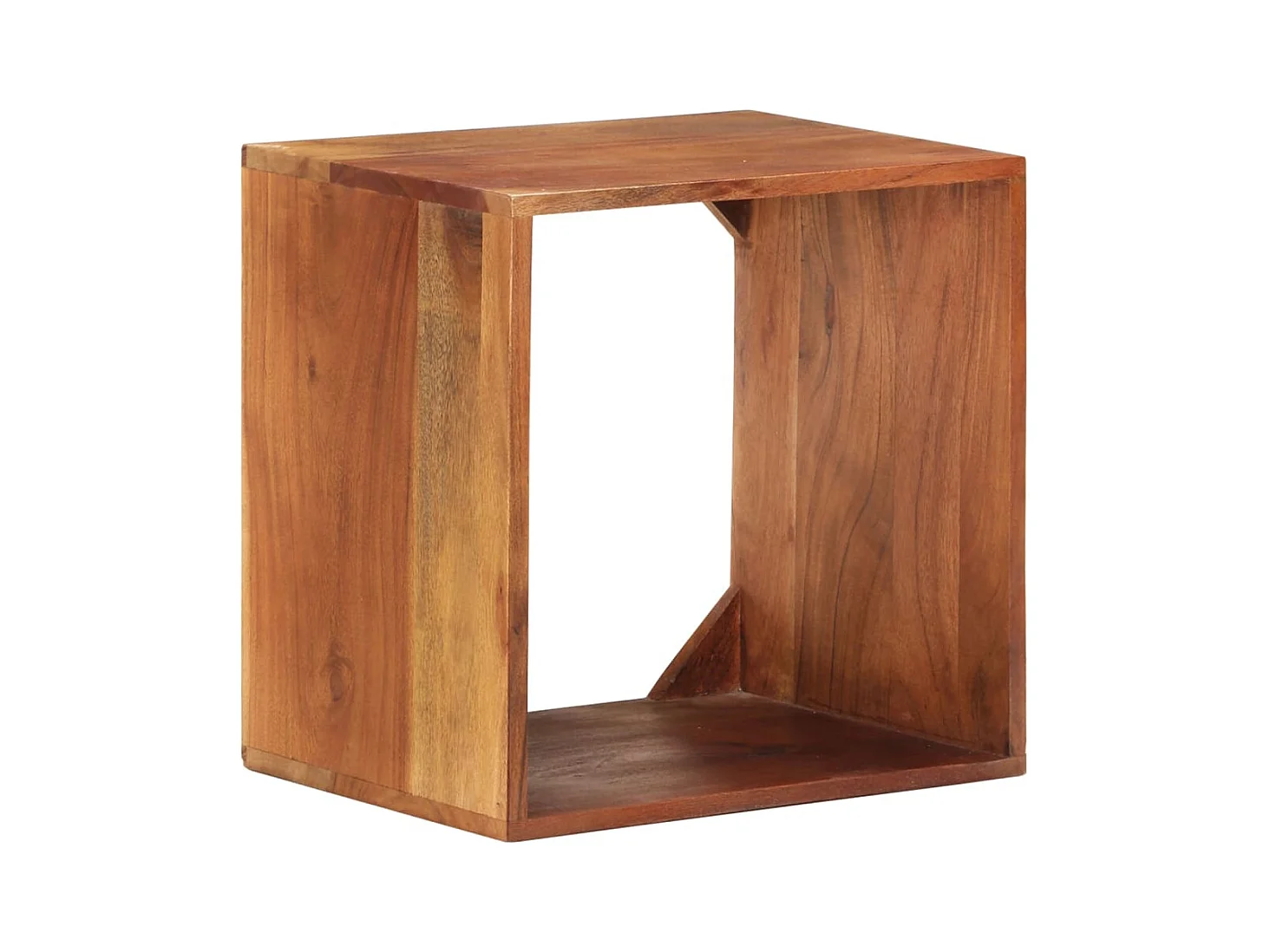 Mensola da parete 40x30x40 cm Legno massello di acacia