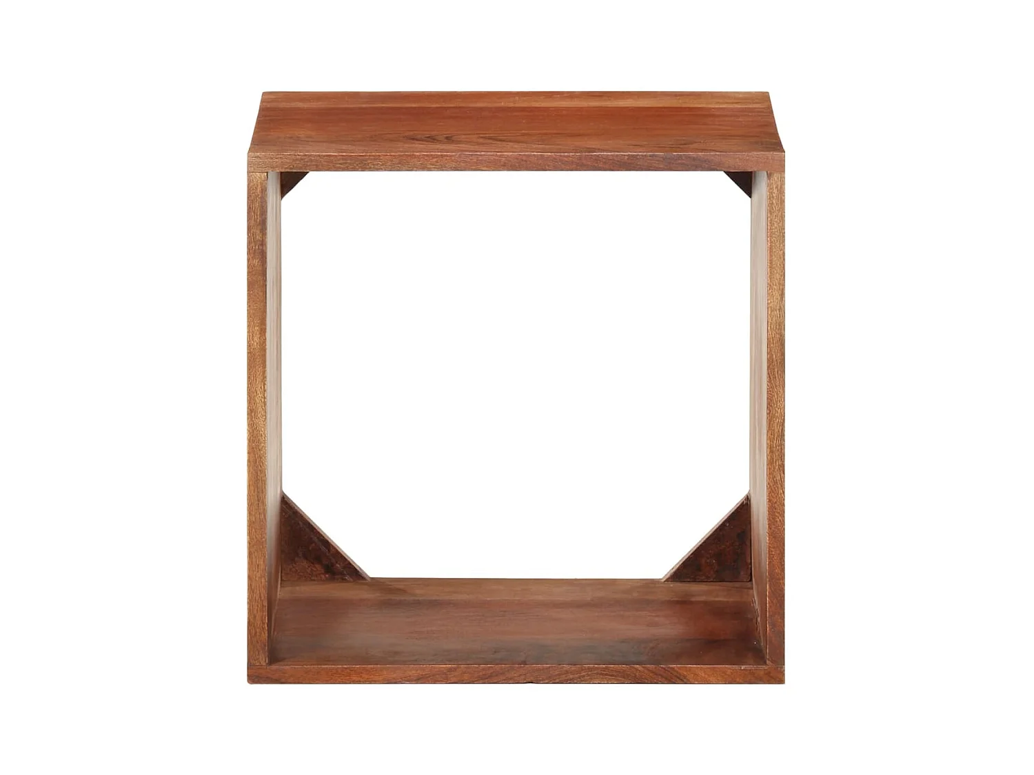 Mensola da parete 40x30x40 cm Legno massello di acacia