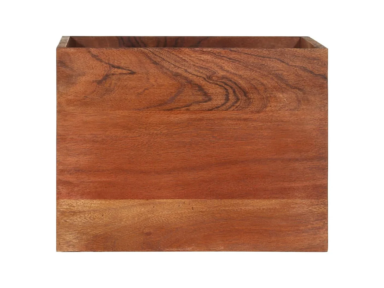 Mensola da parete 40x30x40 cm Legno massello di acacia