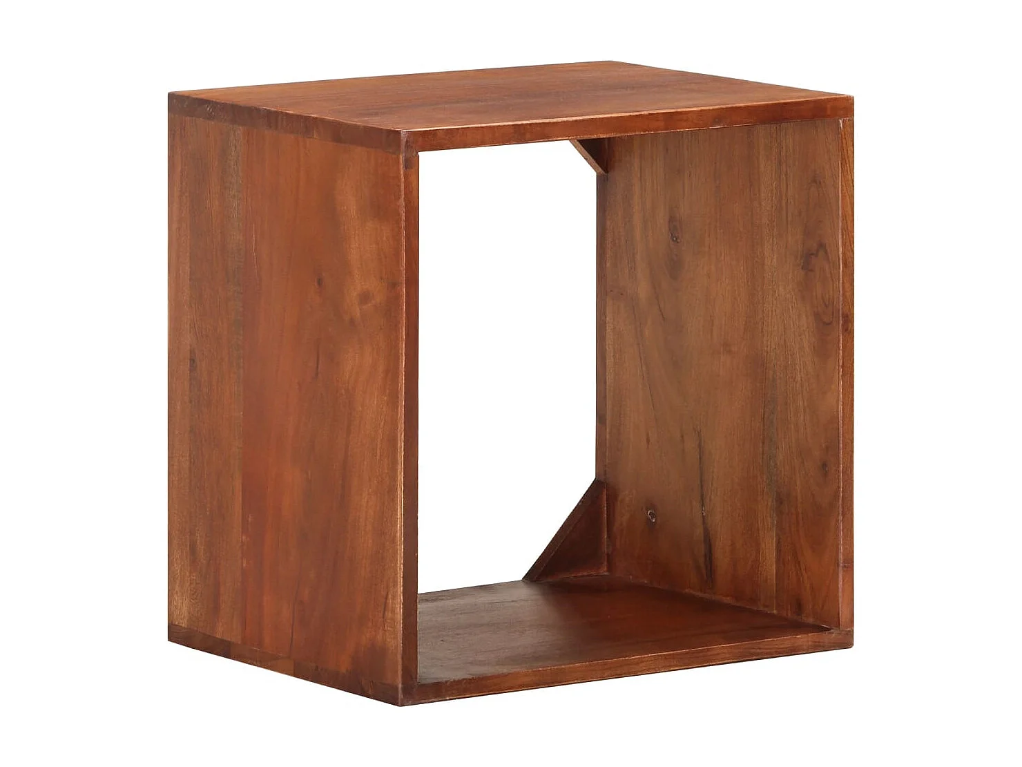 Mensola da parete 40x30x40 cm Legno massello di acacia