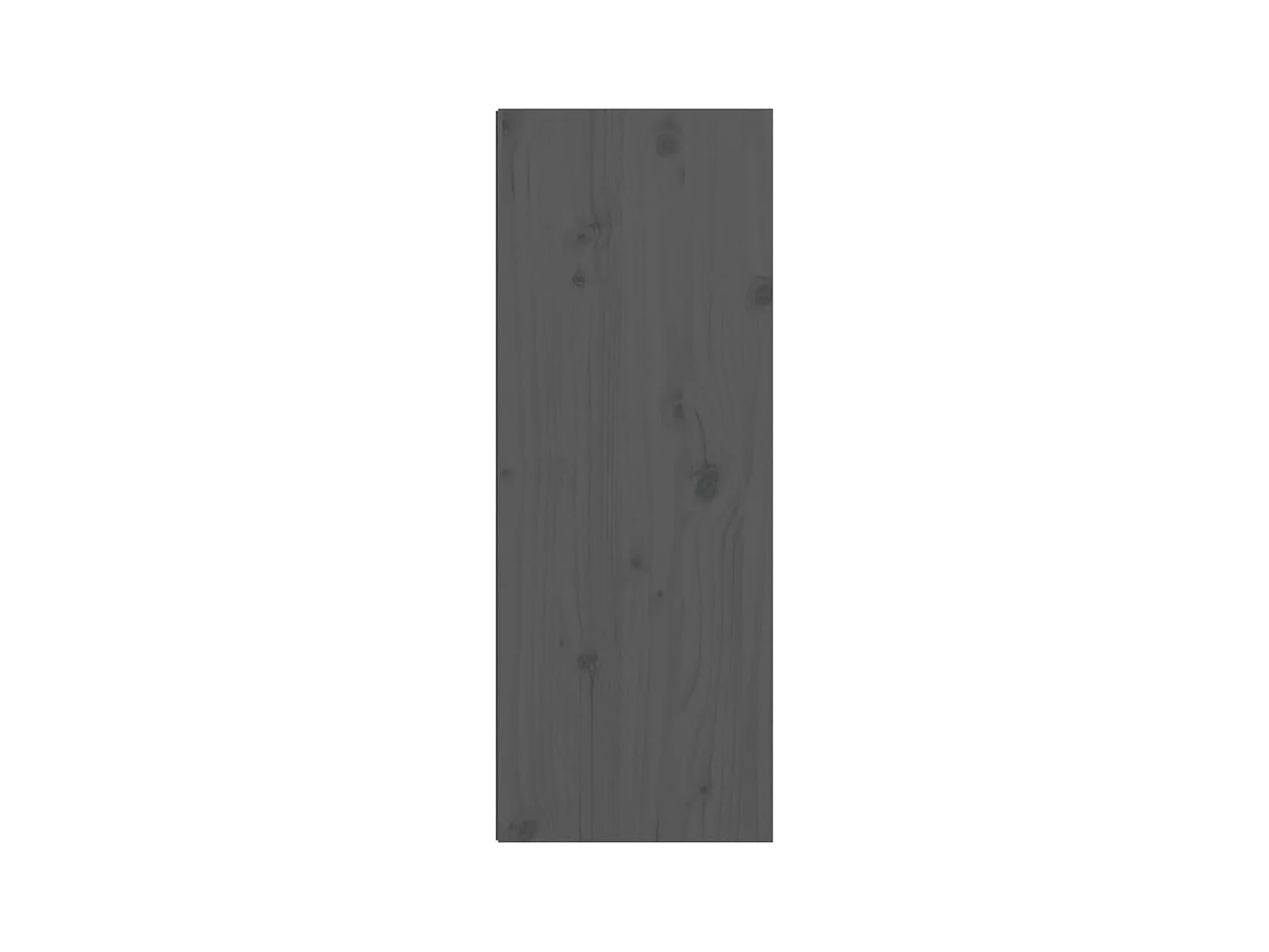 Armario de pared Gris 30x30x80 cm Madera maciza de pino