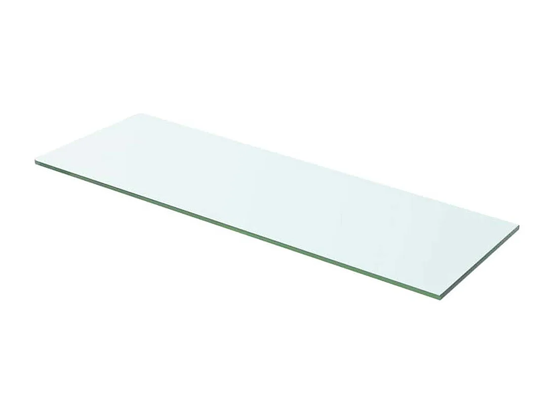 Panneau d’étagère Verre transparent 60 x 15 cm