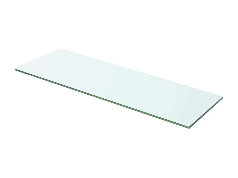 Panneau d’étagère Verre transparent 60 x 15 cm