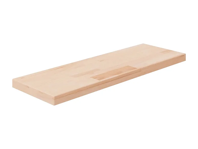 Pannello per mensola 60x20x2,5 cm Legno massello di rovere non trattato