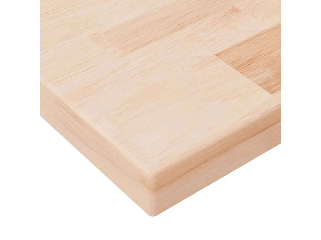 Panel de estantería 60x20x2,5 cm Madera maciza de roble sin tratar