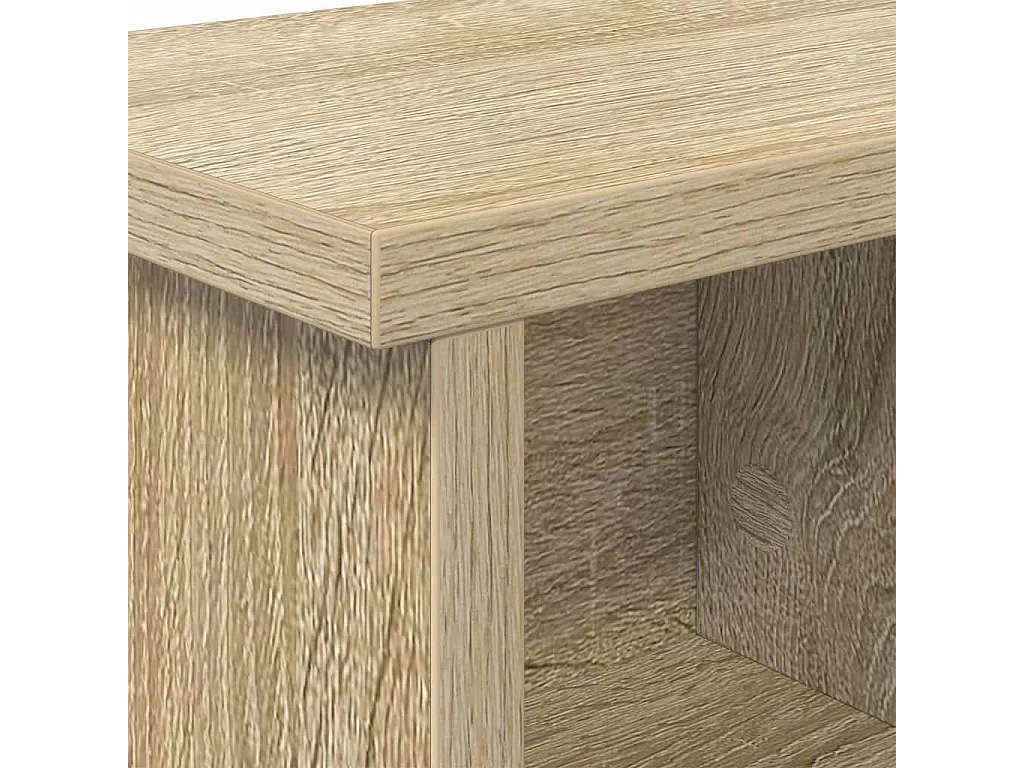 Perchero de pared con estante roble Sonoma 100 x 16 x 26 cm