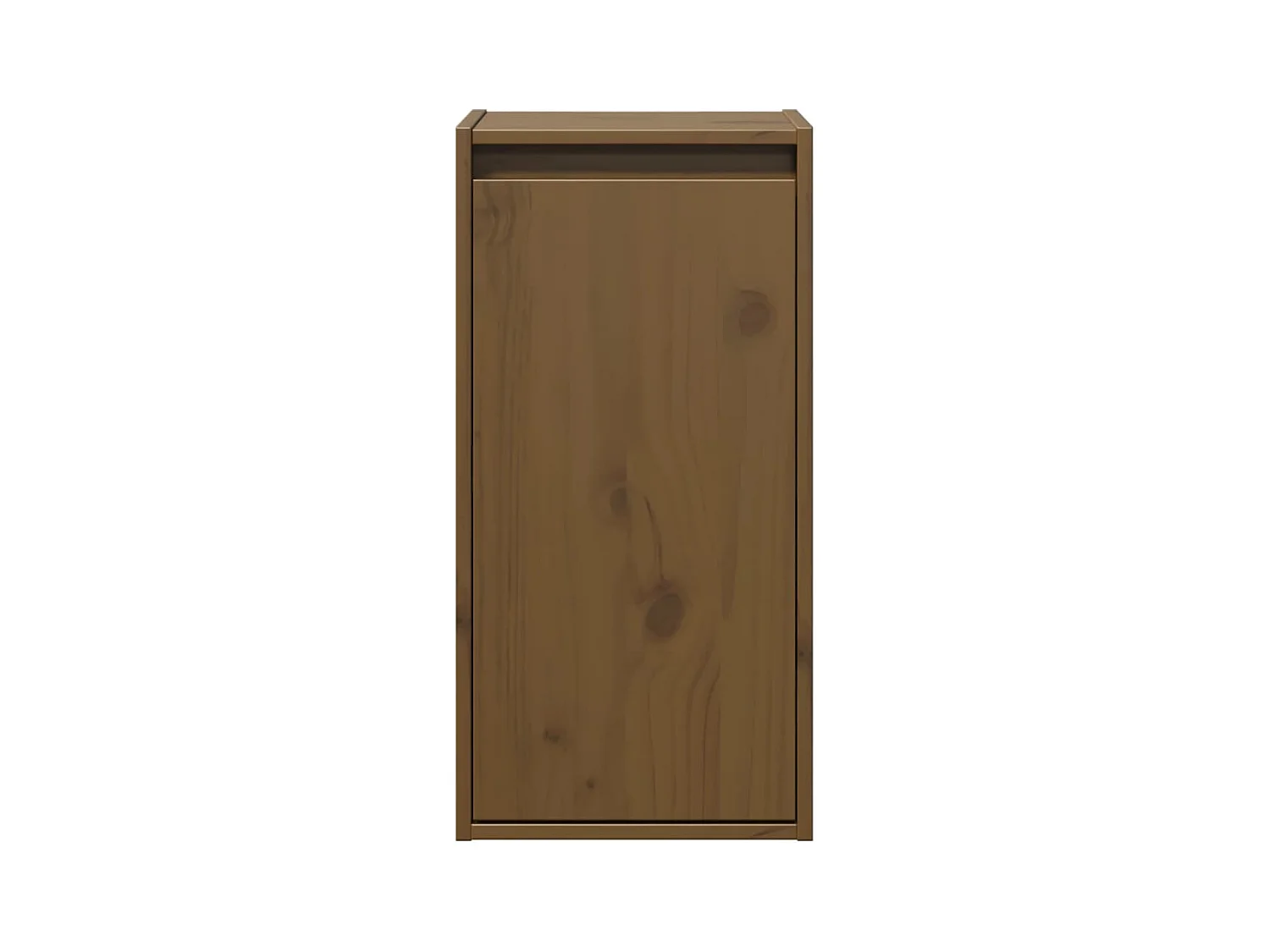 armarios de pared marrón miel de 30 x 30 x 60 cm de madera maciza de pino.