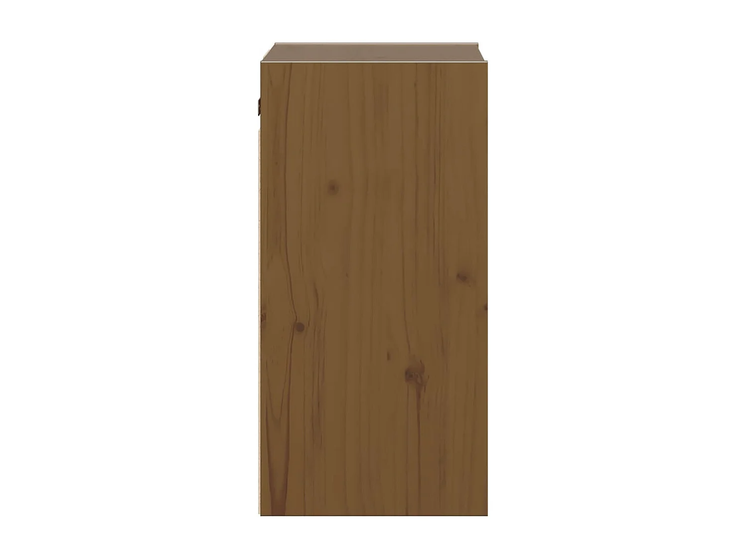armarios de pared marrón miel de 30 x 30 x 60 cm de madera maciza de pino.