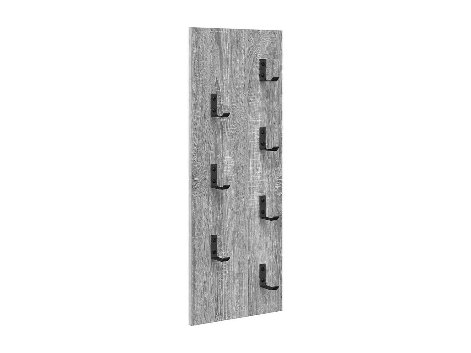 Porte-manteau mural Montage mural Sonoma gris 30 x 1.5 x 80 cm