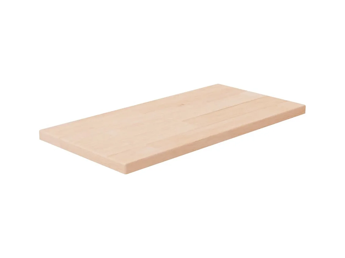 Plankpaneel 40x20x1,5 cm Onbehandeld massief eikenhout