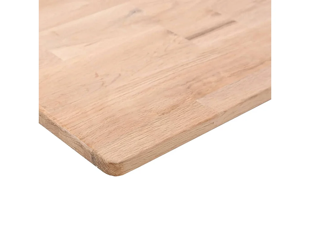 Plankpaneel 40x20x1,5 cm Onbehandeld massief eikenhout