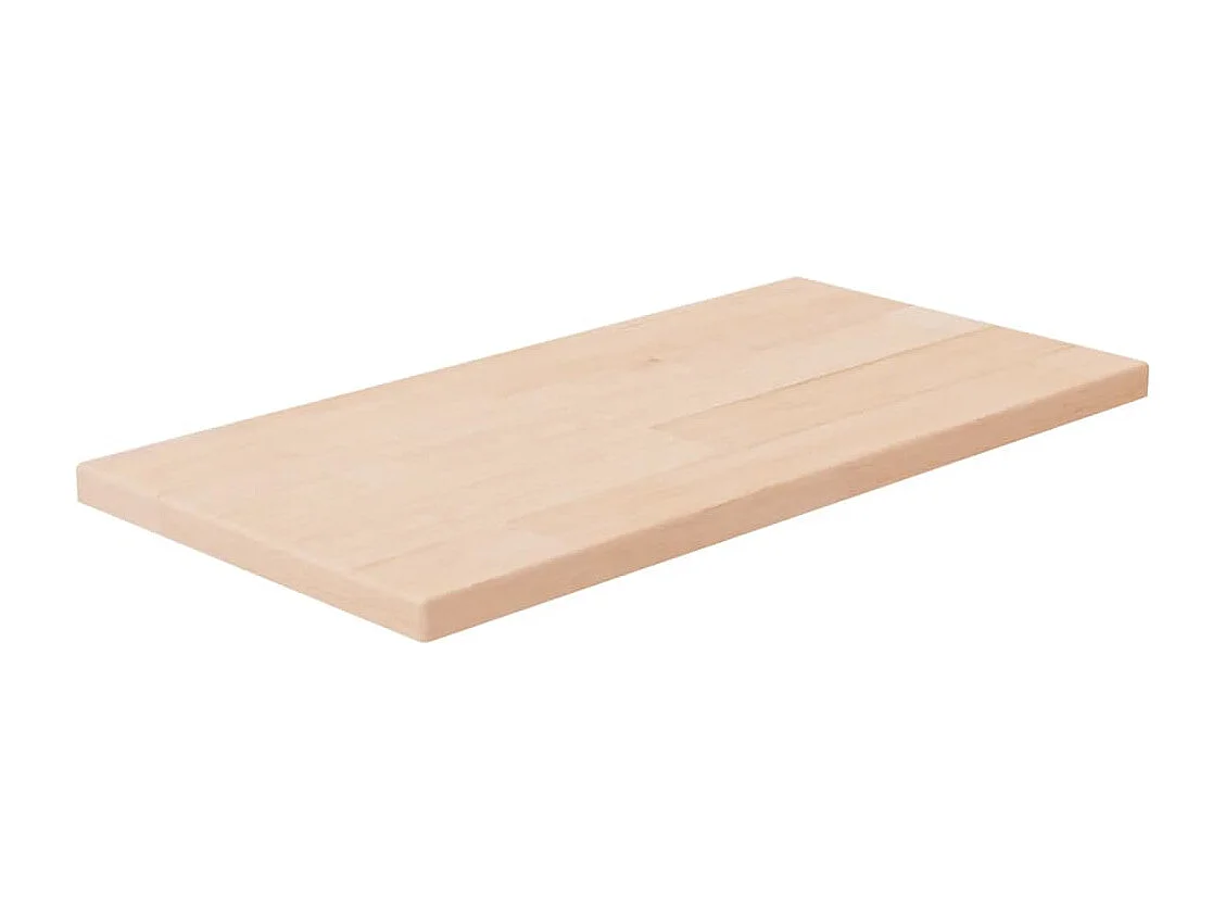 Plankpaneel 40x20x1,5 cm Onbehandeld massief eikenhout