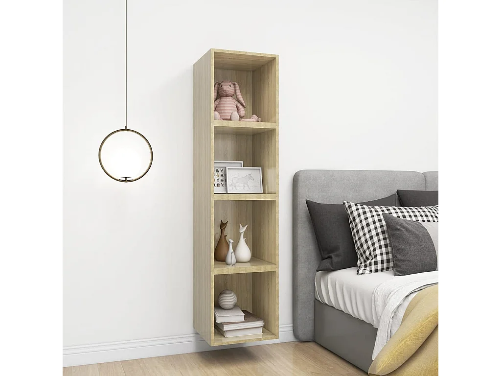 Armoire murale Chêne Sonoma 37x37x37 cm Bois d’ingénierie