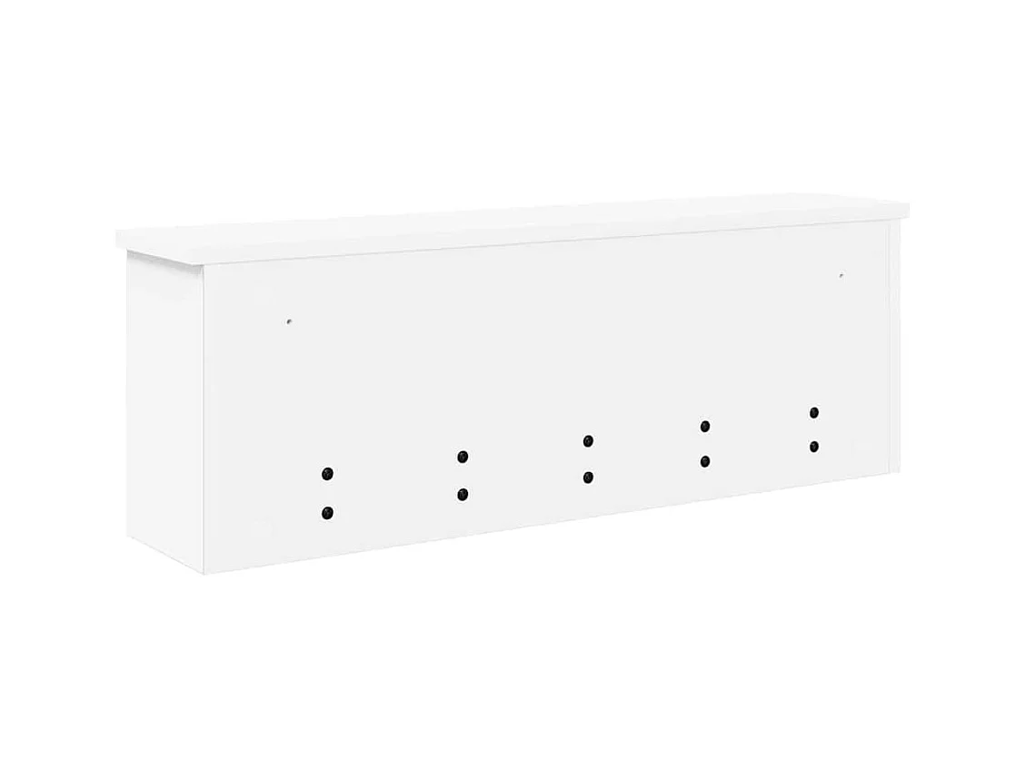 Wandkapstok Wit 75 x 16 x 26 cm Technisch hout