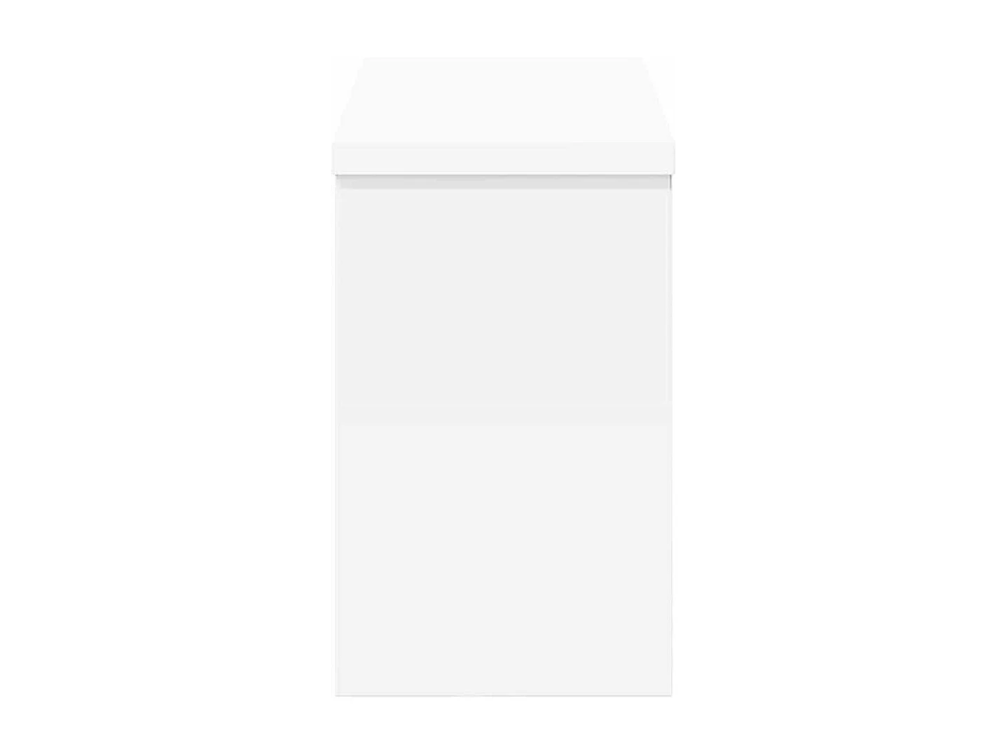 Porte-manteau mural Blanc 75 x 16 x 26 cm Bois d'ingénierie