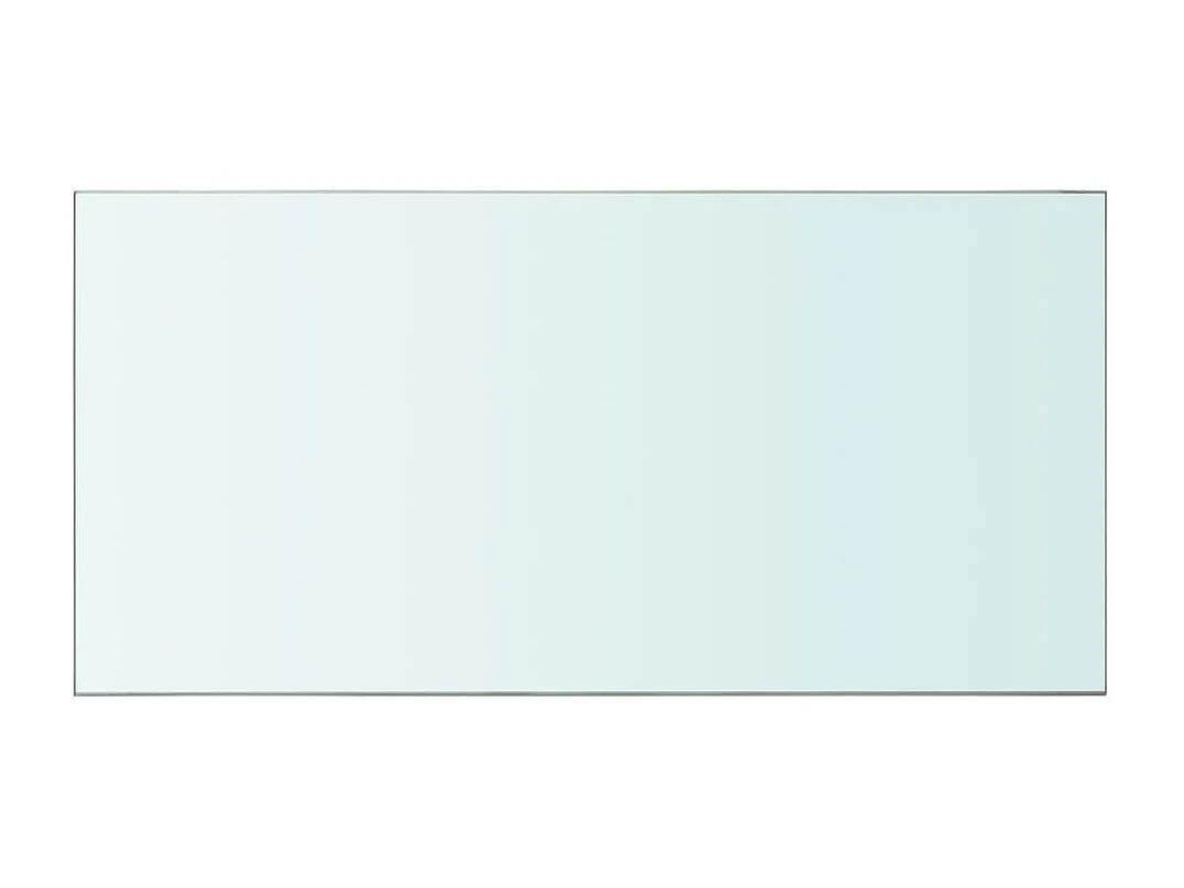 Panneau pour étagère Verre transparent 60 x 30 cm