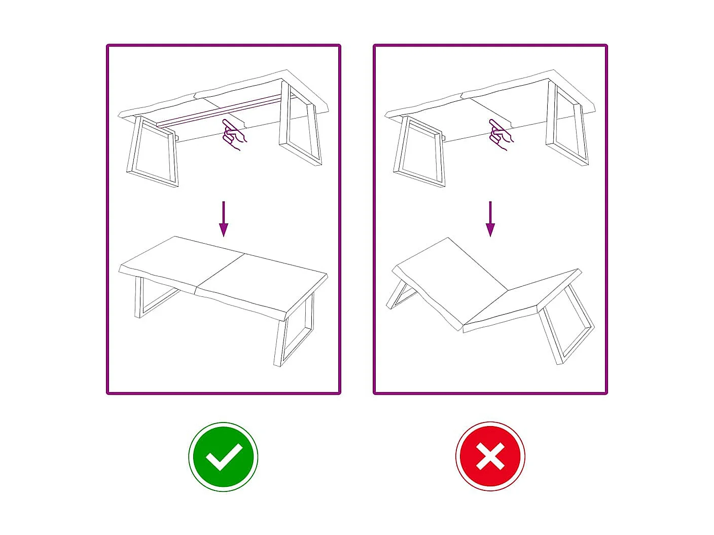 Étagère murale marron foncé bois chêne massif traité