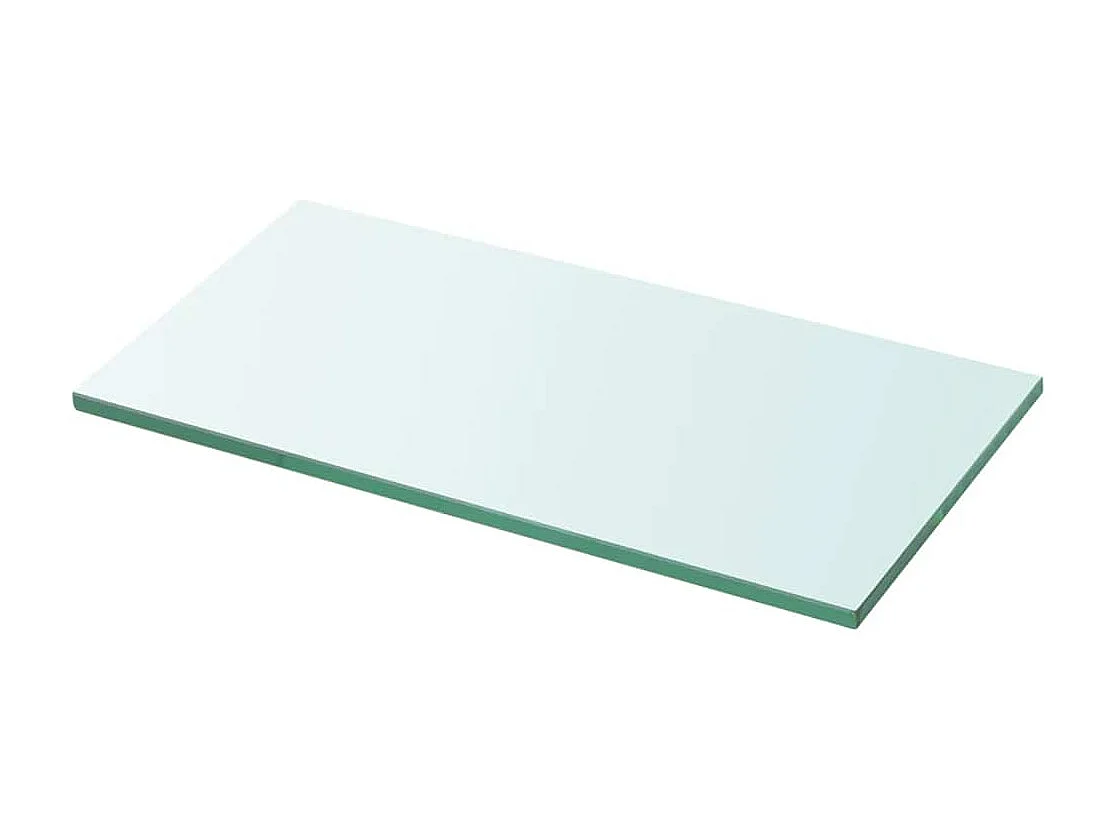 Panneaux d'étagère 2 pcs Verre Transparent 20 x 30 cm