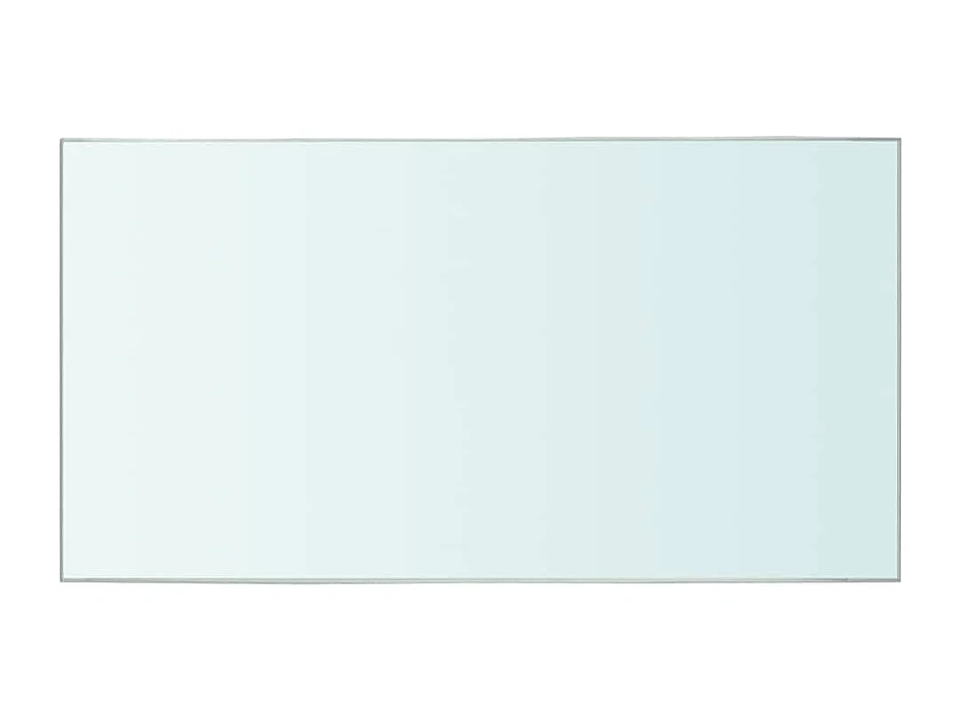 Panneaux d'étagère 2 pcs Verre Transparent 20 x 30 cm