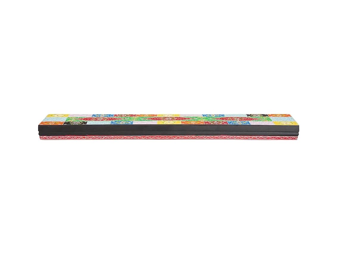 Wandplanken met plank 2 stuks Multicolor 100 x 20 x 6 cm