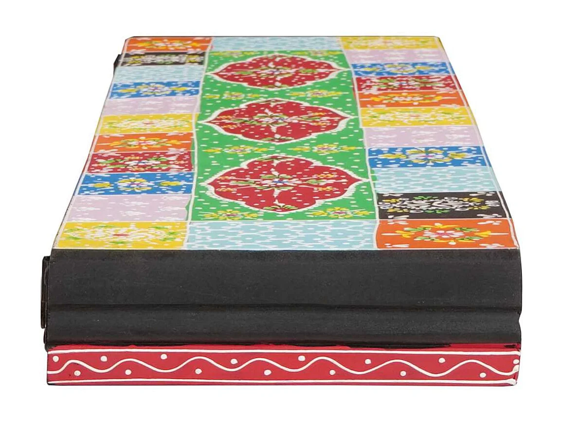 Étagères Murales avec étagère 2 pcs Multicolore 100 x 20 x 6 cm