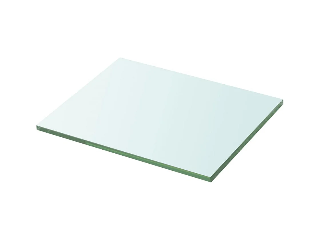 Panneau pour étagère Verre transparent 20 x 25 cm