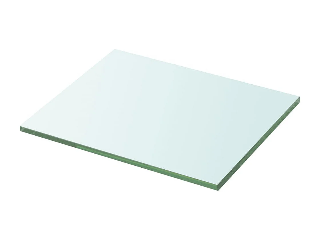 Panneau pour étagère Verre transparent 20 x 25 cm