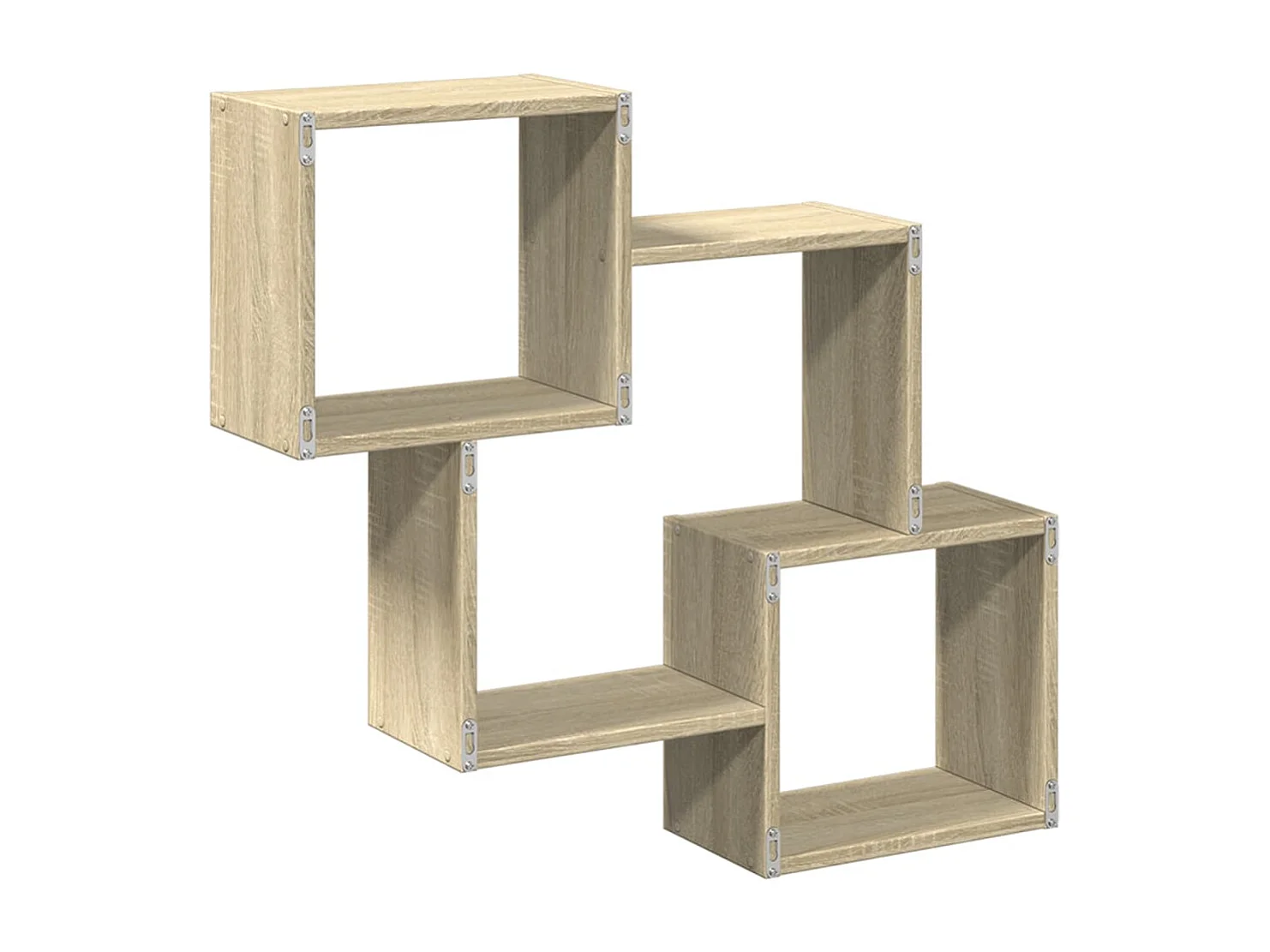 Armario de pared 78x18x71 cm madera de ingeniería roble sonoma