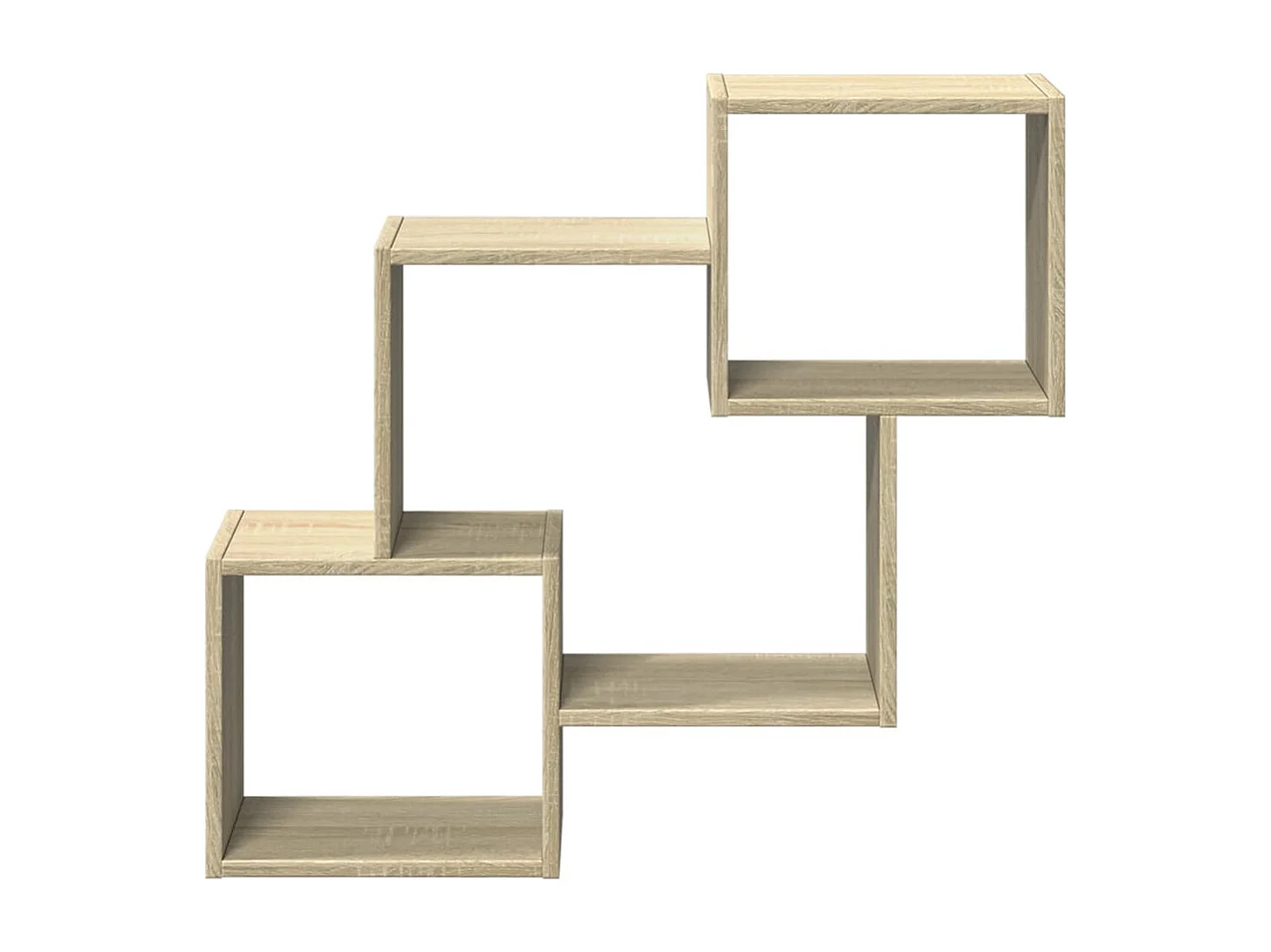 Hängeschrank 78x18x71 cm Sonoma Eiche Holzwerkstoff