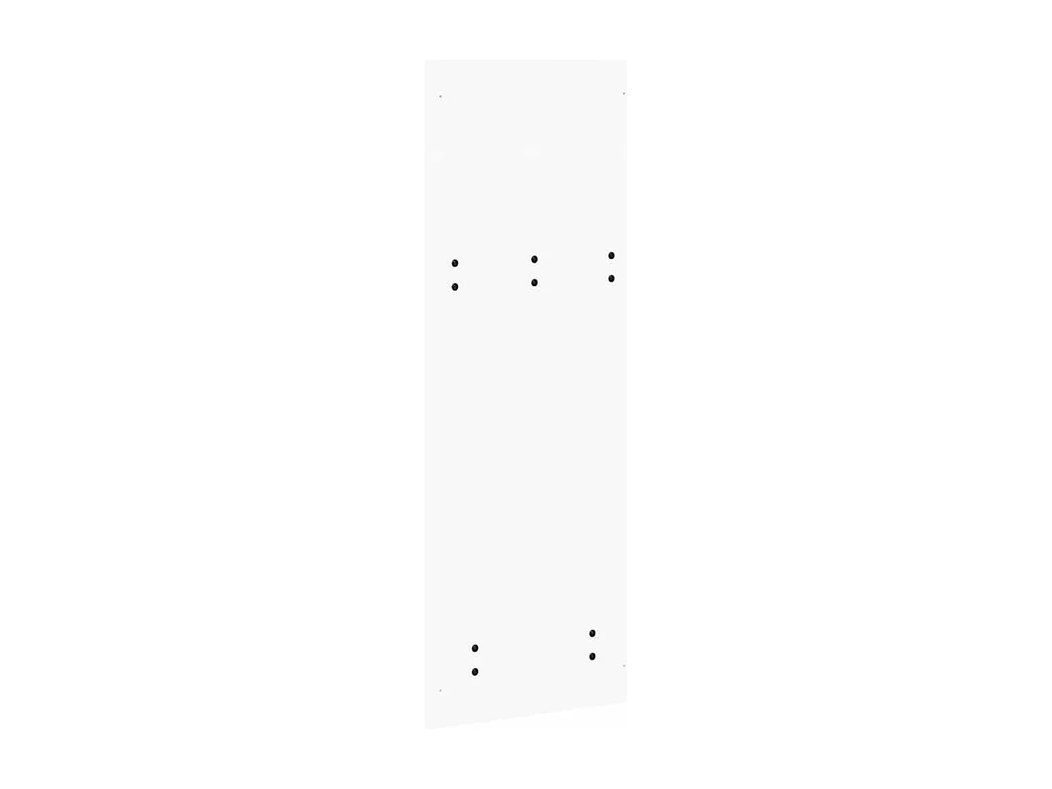 Perchero de pared Blanco 90 x 40 x 10 cm Madera de ingeniería