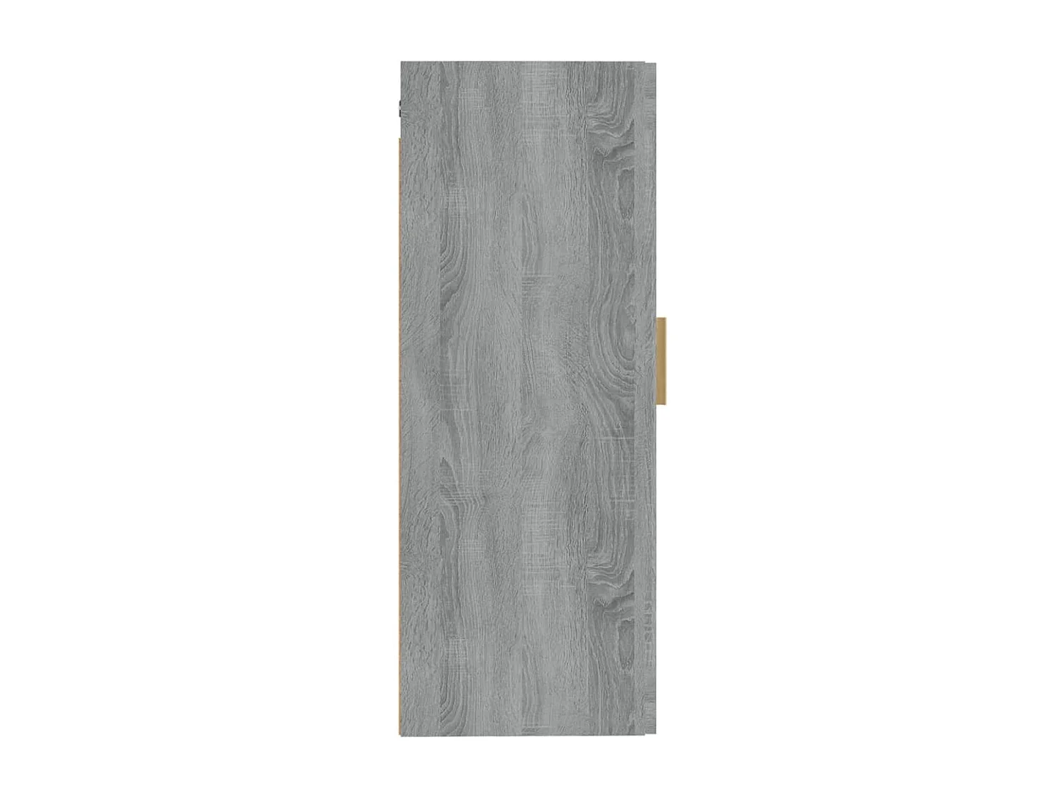 Mobiletto da parete Sonoma grigio 35x34x90 cm Legno ingegnerizzato