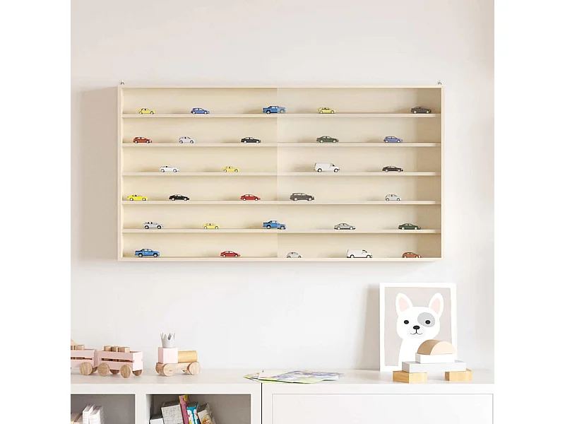 Scatola espositiva in legno Altro Marrone 100 x 8,5 x 54 cm