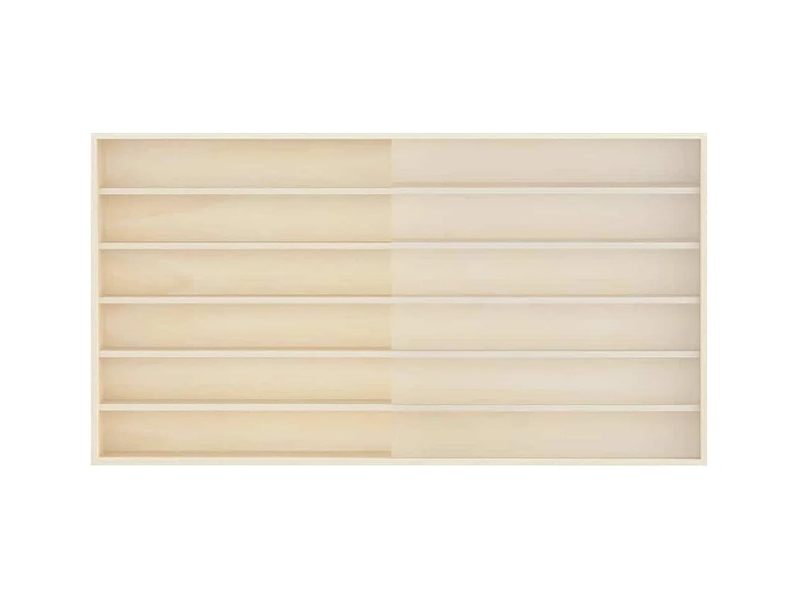 Scatola espositiva in legno Altro Marrone 100 x 8,5 x 54 cm