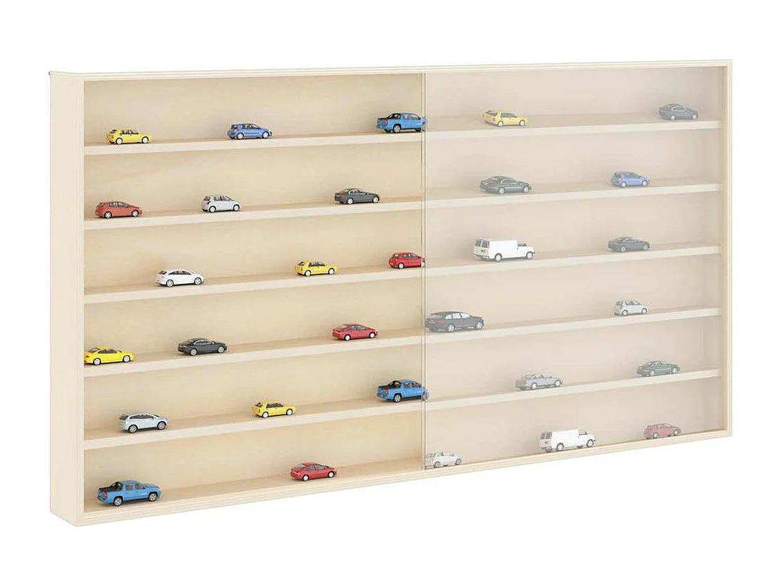 Holzdisplaybox Sonstige Braun 100 x 8,5 x 54 cm