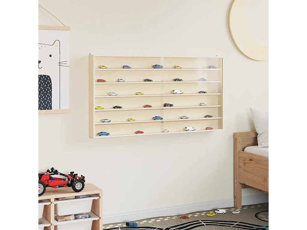 Holzdisplaybox Sonstige Braun 100 x 8,5 x 54 cm