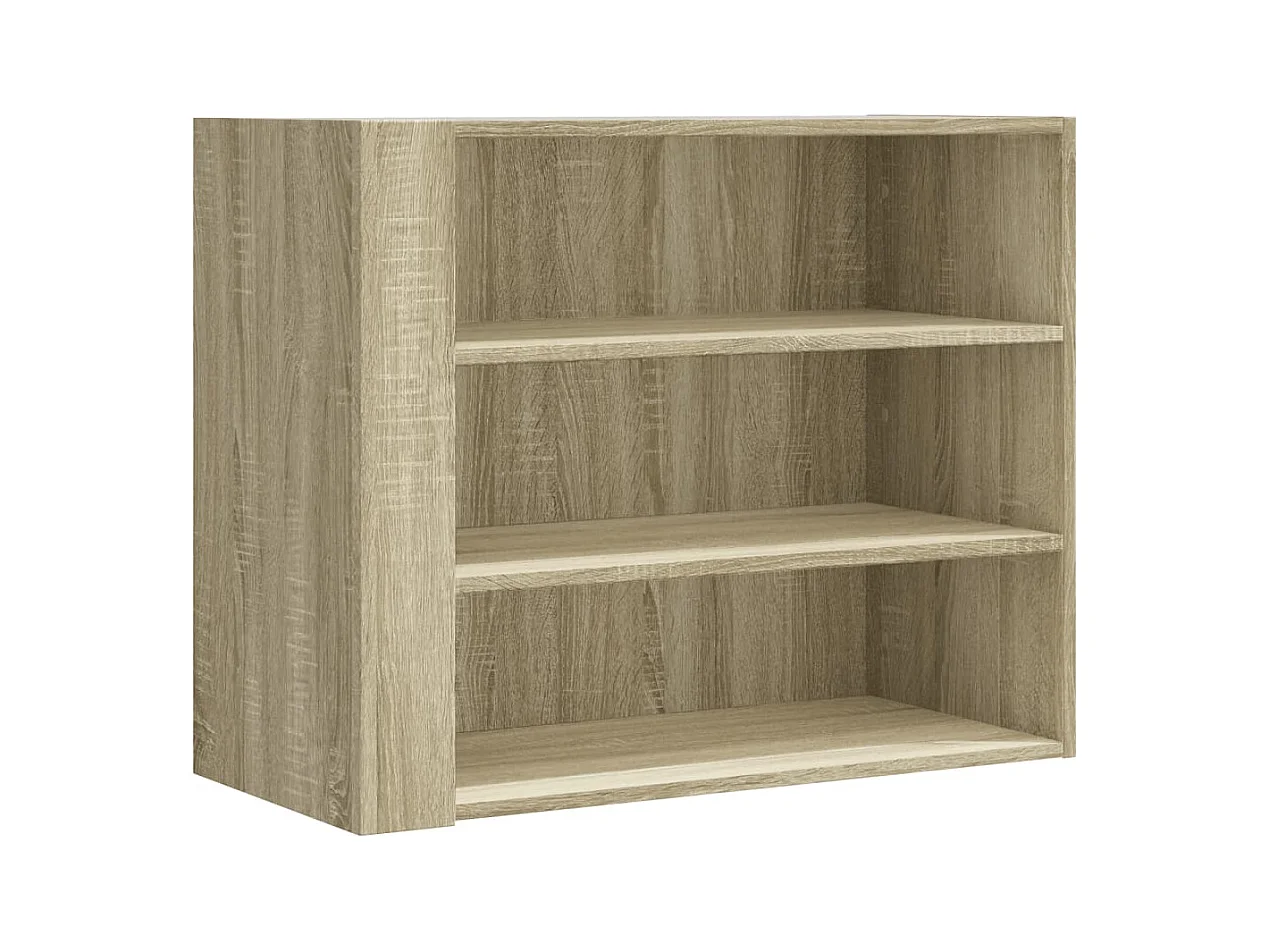 Armoire murale chêne sonoma 75x35x60 cm bois d'ingénierie