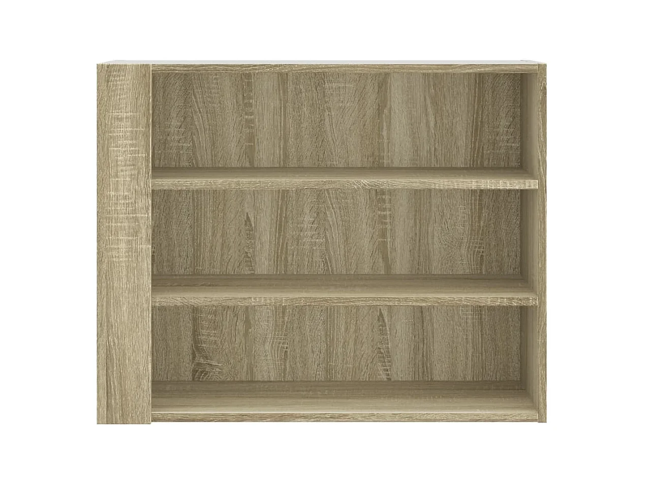 Armoire murale chêne sonoma 75x35x60 cm bois d'ingénierie