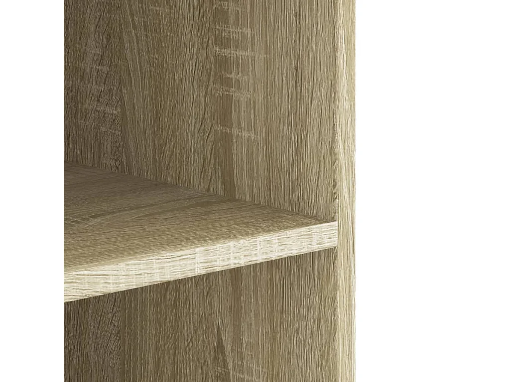 Mobiletto pensile in rovere Sonoma 75x35x60 cm in legno ingegnerizzato