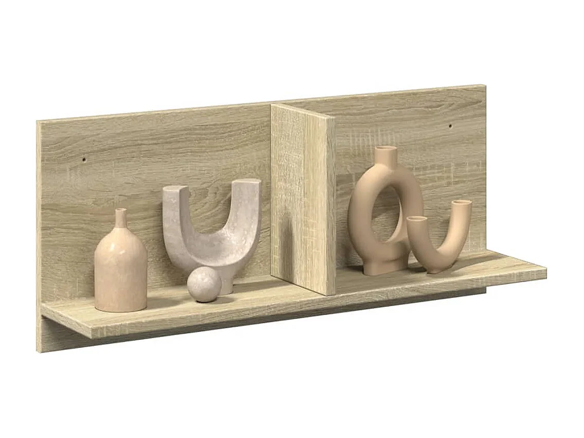 Pensile 70x16,5x30 cm rovere sonoma legno ingegnerizzato