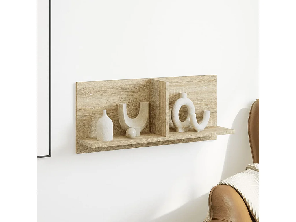 Pensile 70x16,5x30 cm rovere sonoma legno ingegnerizzato