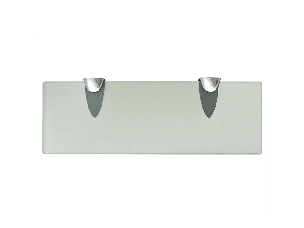 Étagères murales 2 pcs Verre 30 x 10 cm 8 mm