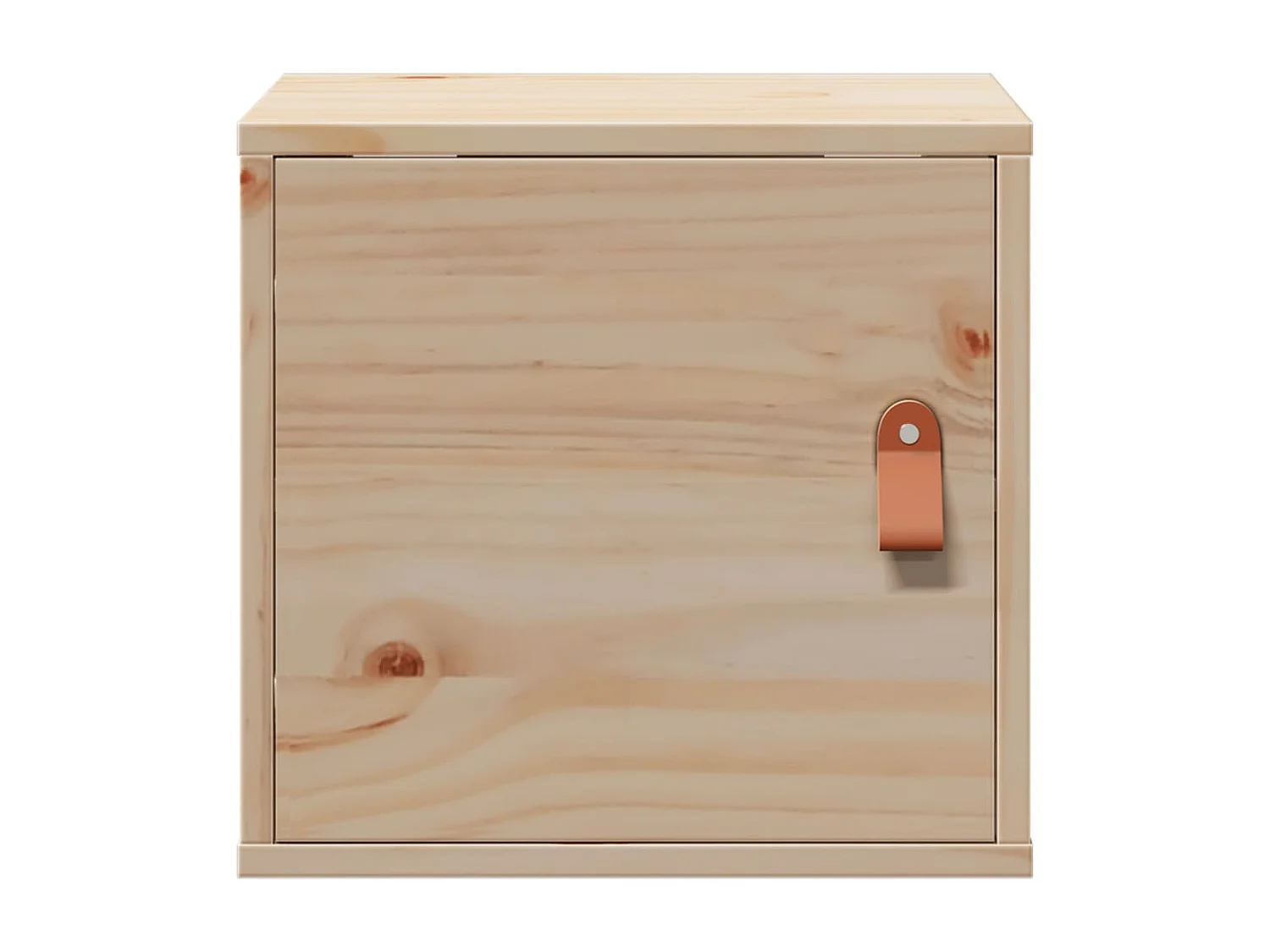 Armarios de pared 2 uds 31,5x30x30 cm Madera maciza de pino