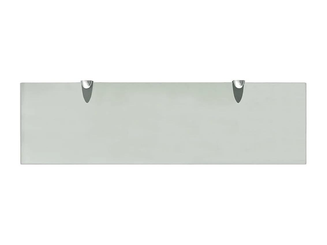 Étagère murale en verre 70x20 cm 8 mm