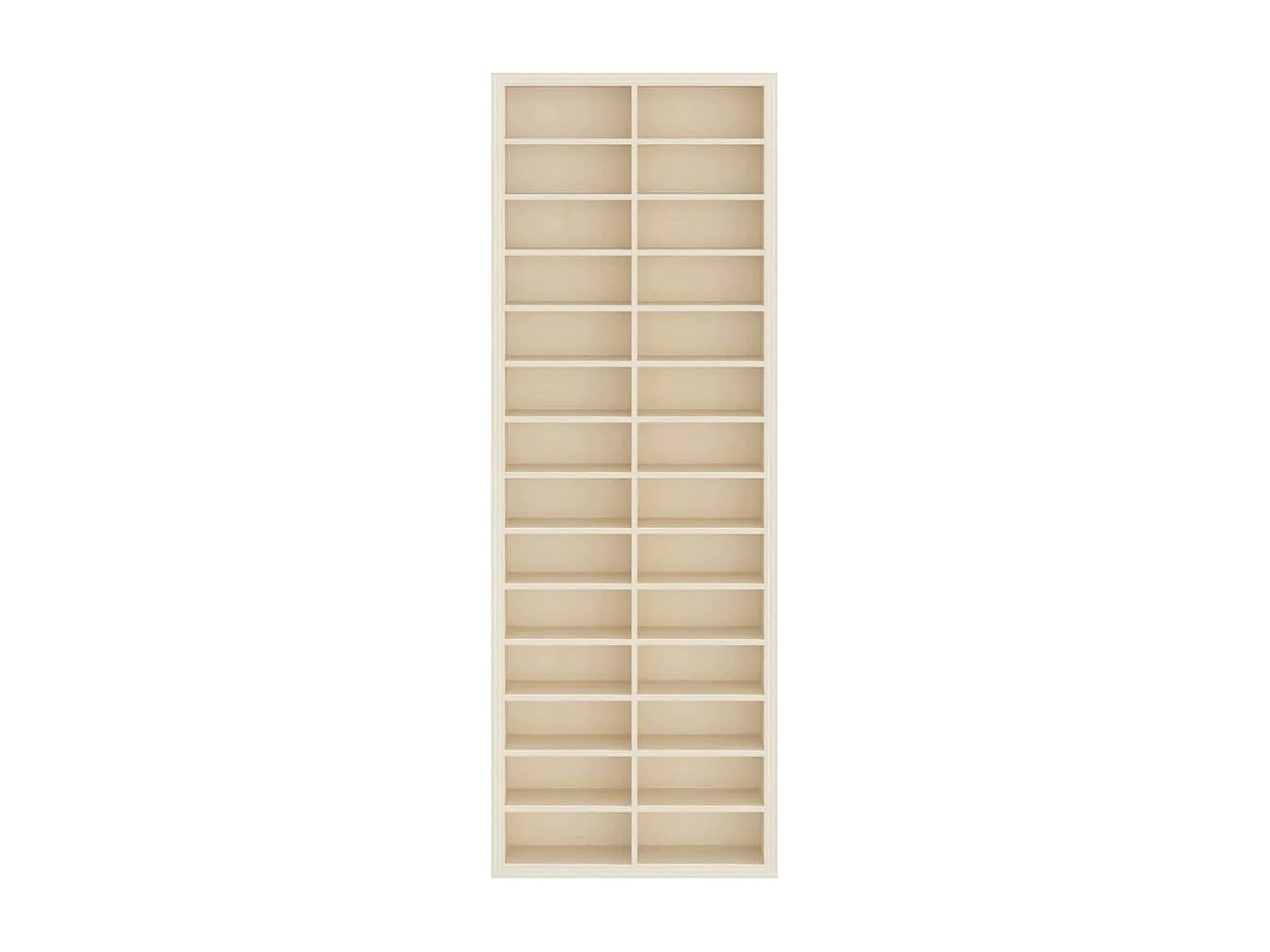 Vitrine Braun 21 x 4,5 x 59 cm Holzwerkstoff